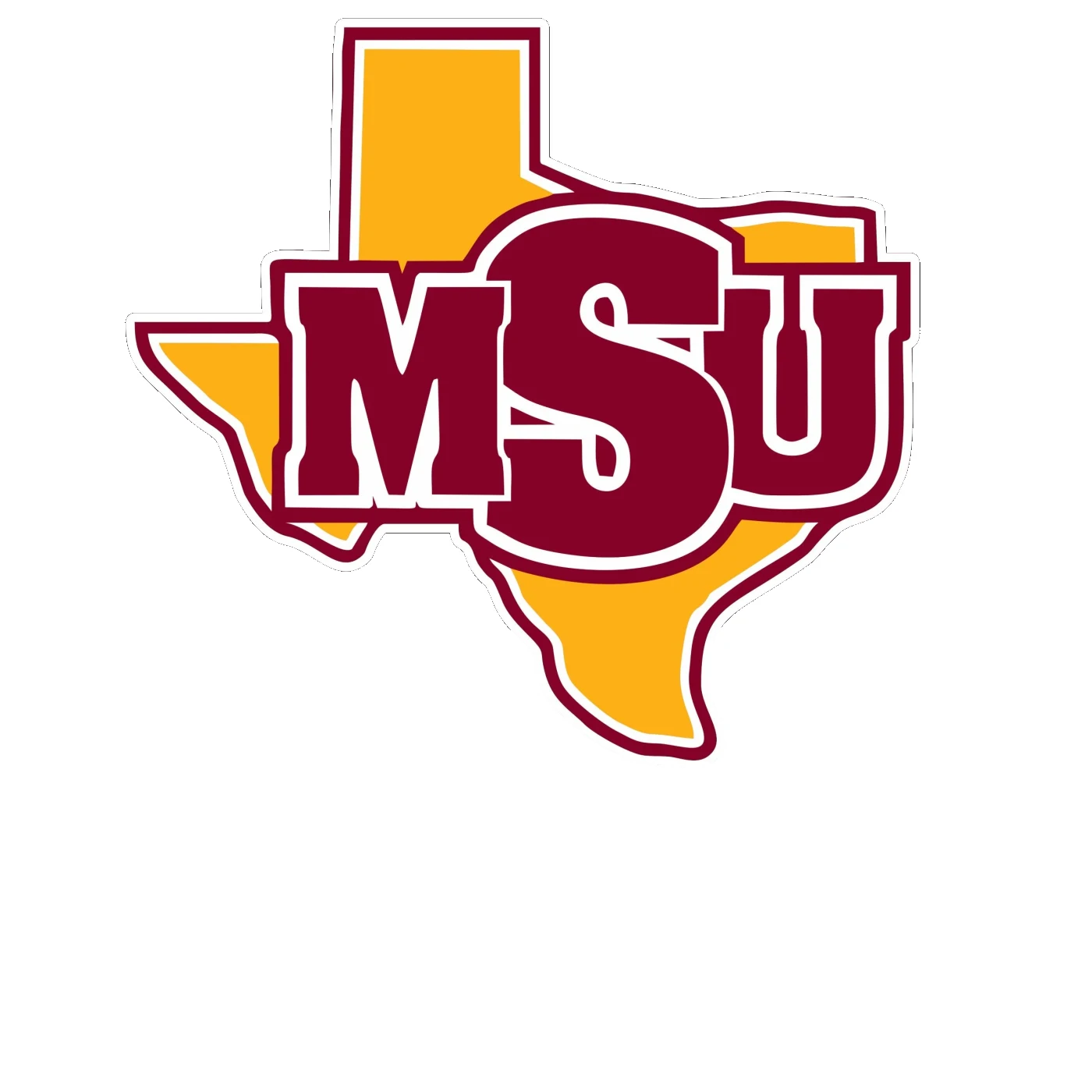 Midwestern State University Full Color Vinyl Decal - Custom Size