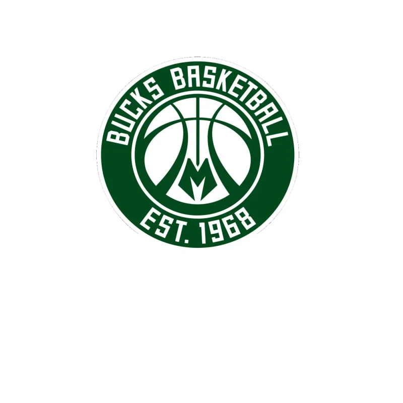 Milwaukee Bucks - Image 7 - Full Color Vinyl Sticker - Custom Size