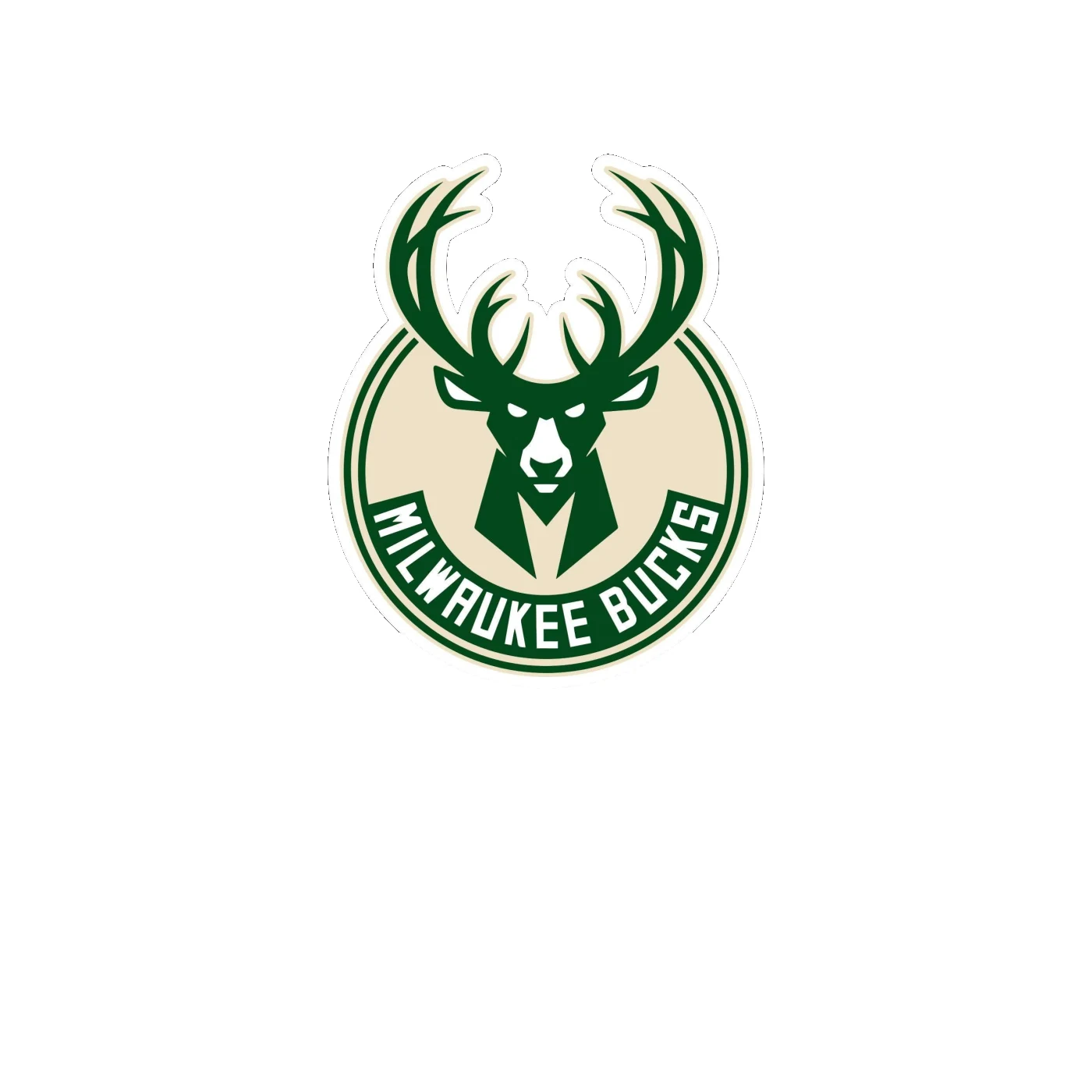 Milwaukee Bucks - Image 6 - Full Color Vinyl Sticker - Custom Size