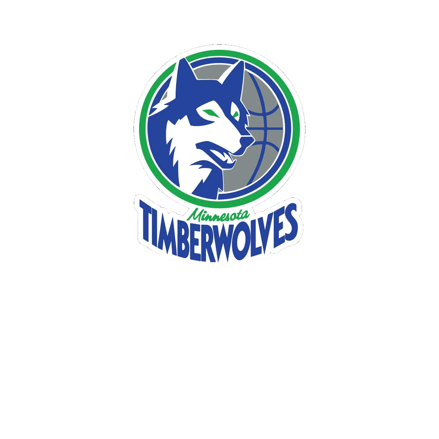 Minnesota Timberwolves - Image 10 - Full Color Vinyl Sticker - Custom Size