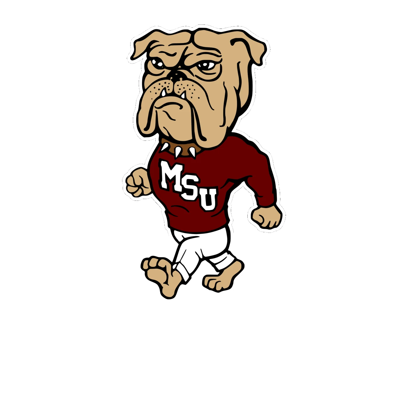 Mississippi State Bulldogs - Image 6 - Full Color Vinyl Decal - Custom Size