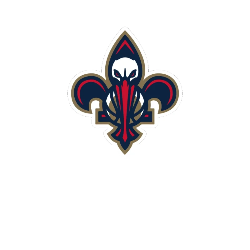 New Orleans Pelicans - Image 4 - Full Color Vinyl Sticker - Custom Size