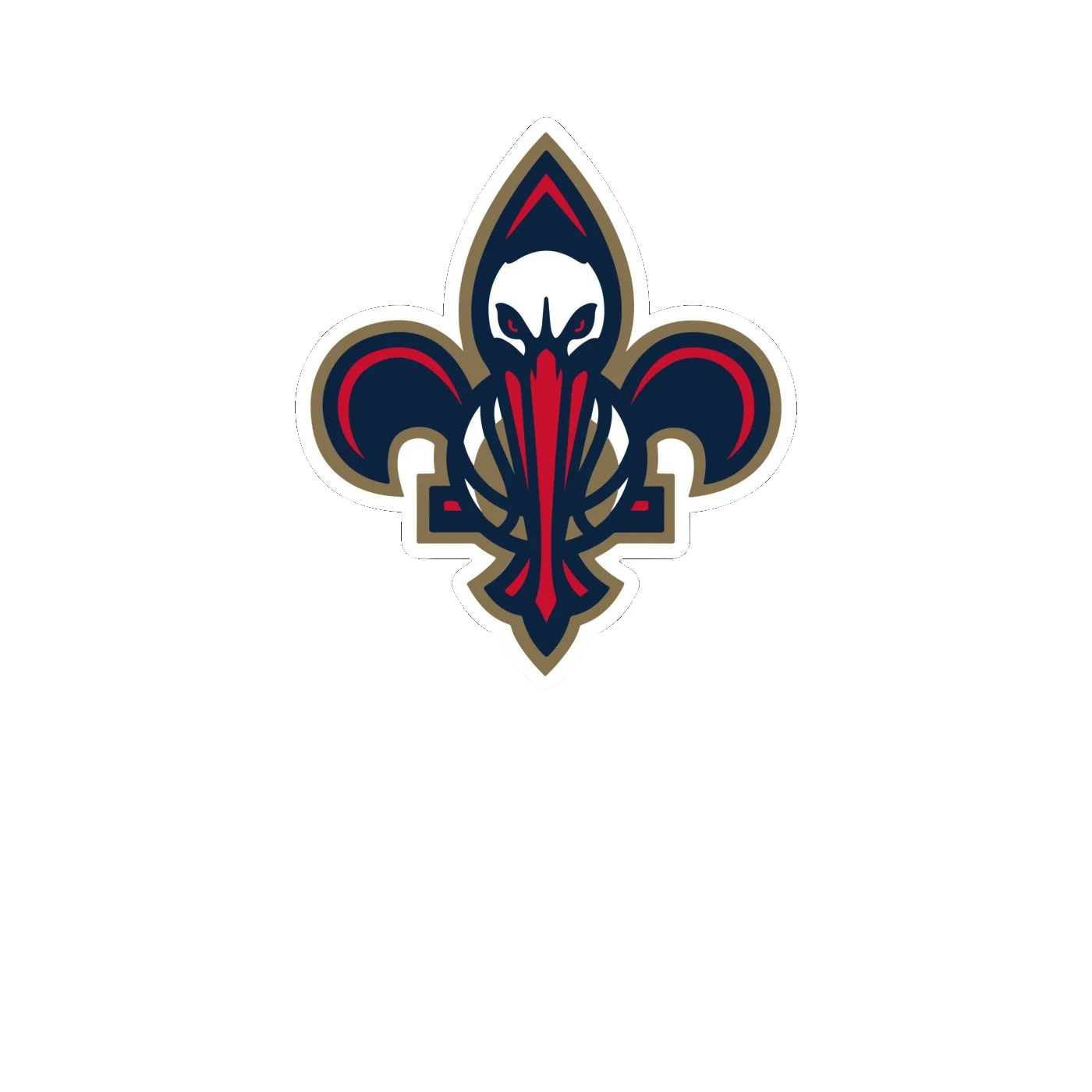 New Orleans Pelicans - Image 4 - Full Color Vinyl Sticker - Custom Size