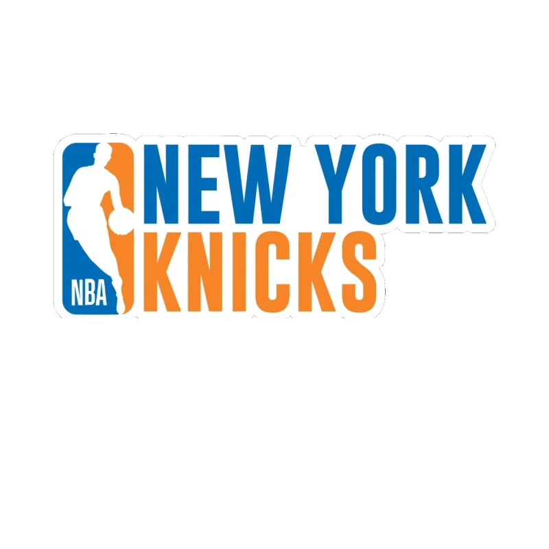New York Knicks - Image 10 - Full Color Vinyl Sticker - Custom Size