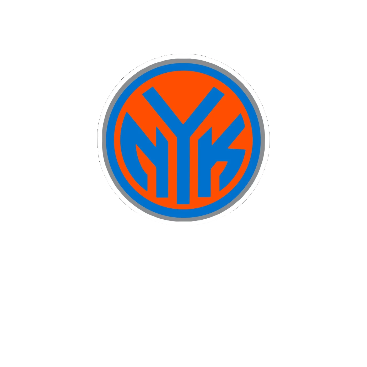New York Knicks - Image 4 - Full Color Vinyl Sticker - Custom Size