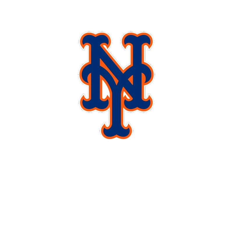 New York Mets - Blue NY - Full Color Vinyl Sticker - Custom Size