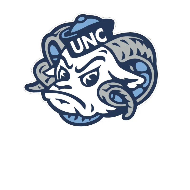 North Carolina Tar Heels - Image 5 - Full Color Vinyl Decal - Custom Size