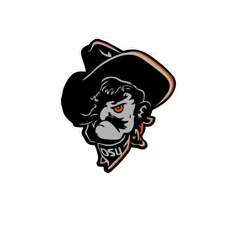 Oklahoma State University Full Color Vinyl Decal
