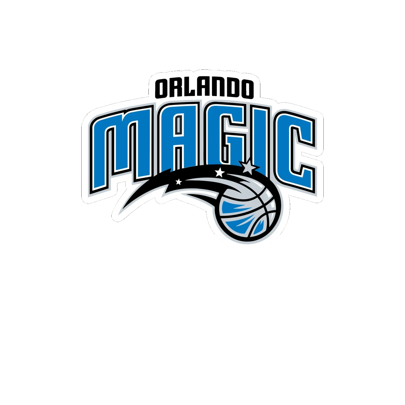 Orlando Magic - Image 8 - Full Color Vinyl Sticker - Custom Size