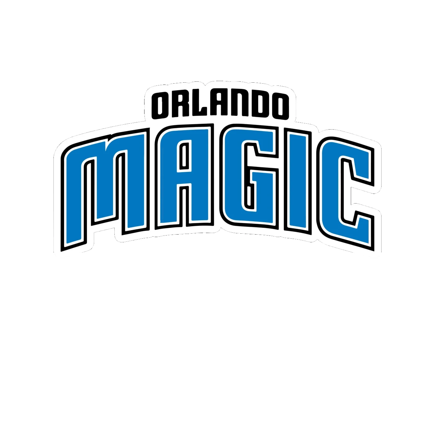 Orlando Magic - Image 5 - Full Color Vinyl Sticker - Custom Size