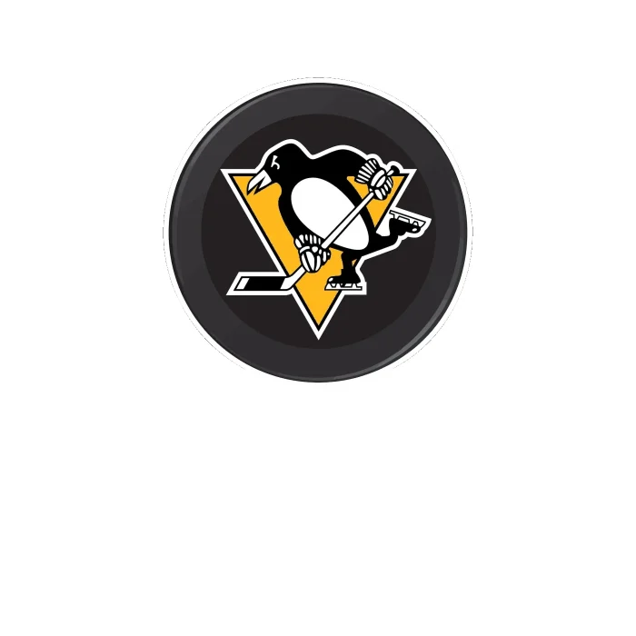 Pittsburgh Penguins – Hockey Puck – Full Color Vinyl Sticker – Custom ...