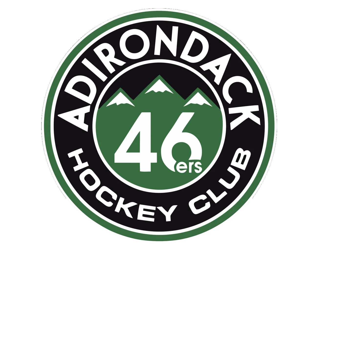 Adirondack Hockey Club 46ers Full Color Vinyl Decal