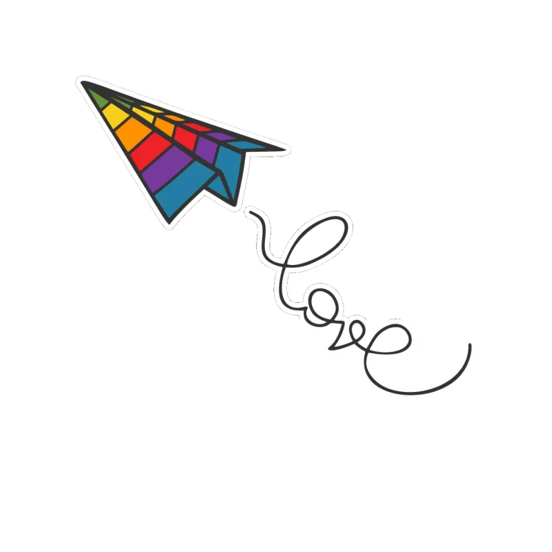 Pride Full Color Vinyl Decals - Custom Size