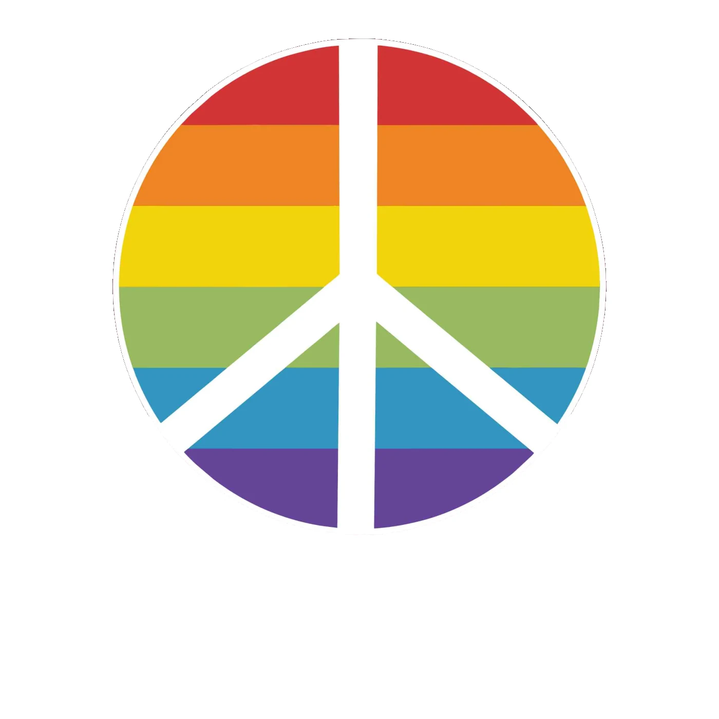 Pride Full Color Vinyl Decals - Custom Size