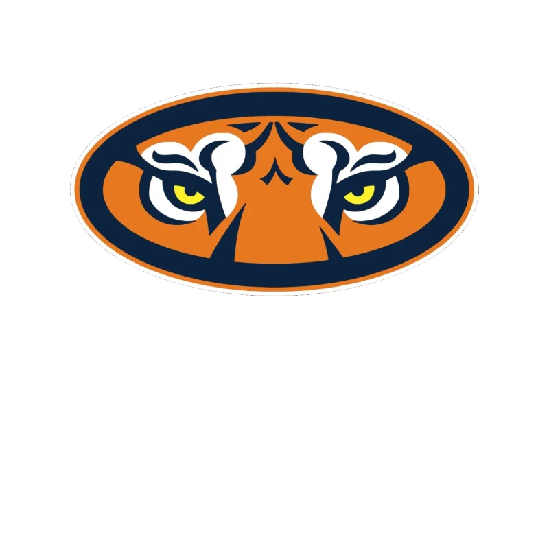 Auburn Tigers - Image 1 - Full Color Vinyl Decal - Custom Size