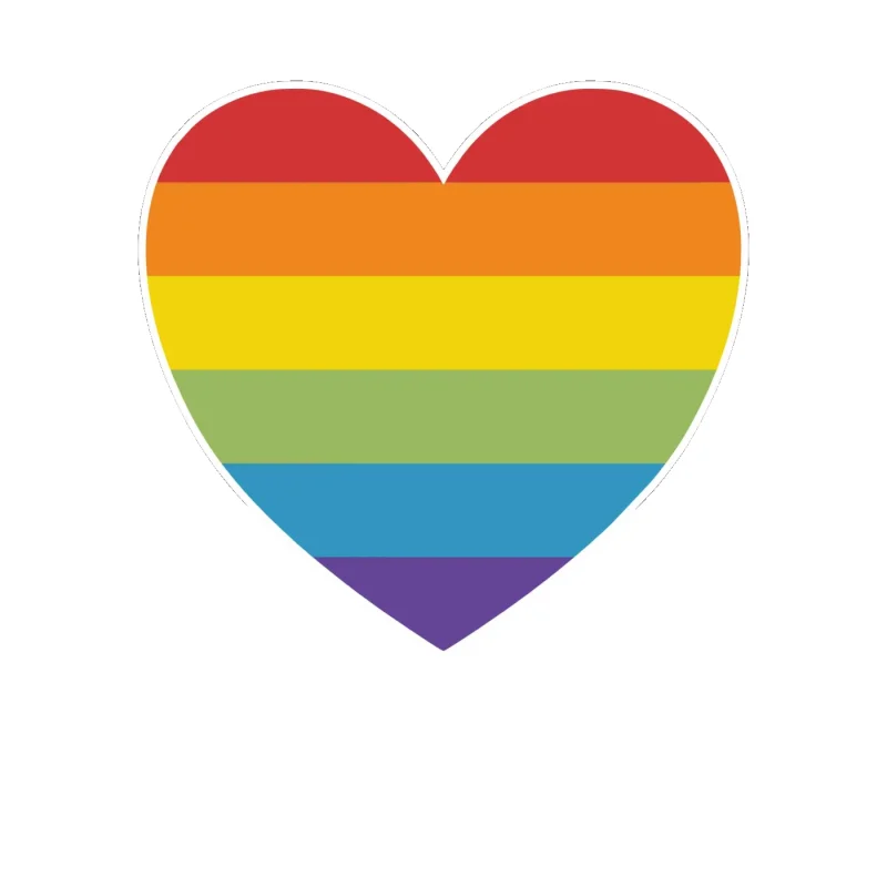 Pride Full Color Vinyl Decals - Custom Size