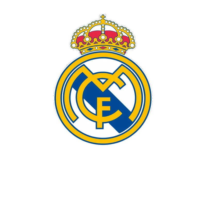 Real Madrid CF Full Color Vinyl Decal