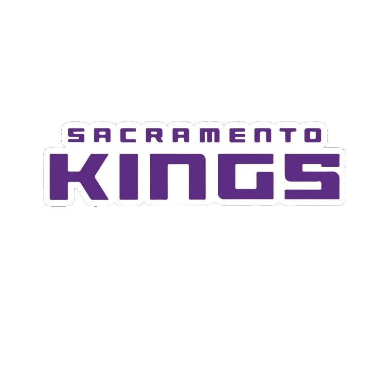 Sacramento Kings - Image 9 - Full Color Vinyl Sticker - Custom Size