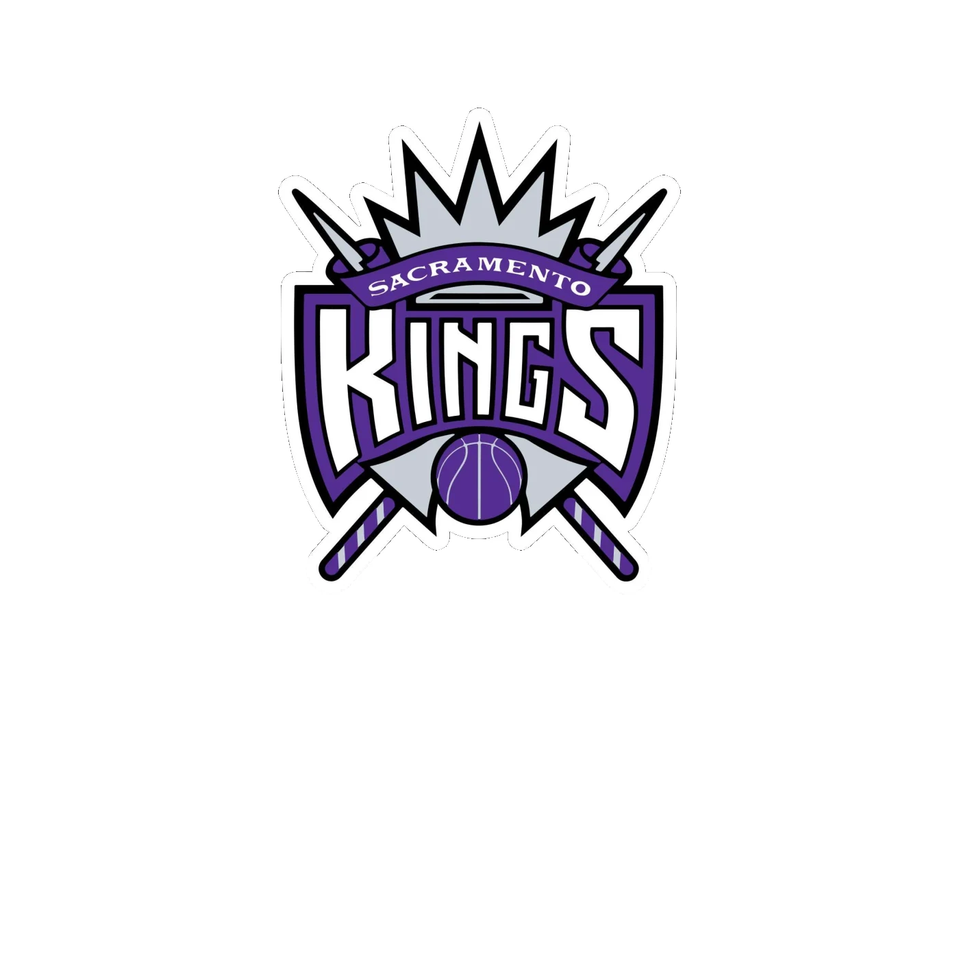 Sacramento Kings - Image 6 - Full Color Vinyl Sticker - Custom Size
