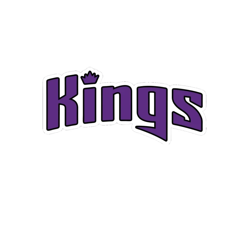 Sacramento Kings - Image 1 - Full Color Vinyl Sticker - Custom Size