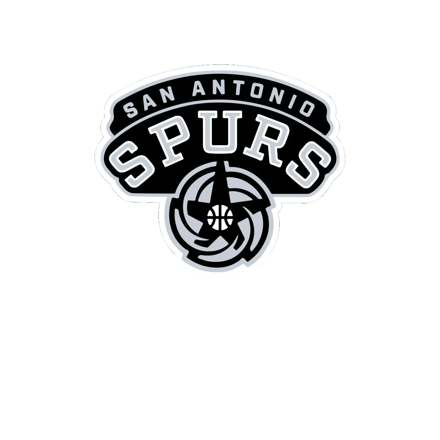 San Antonio Spurs - Image 7 - Full Color Vinyl Sticker - Custom Size