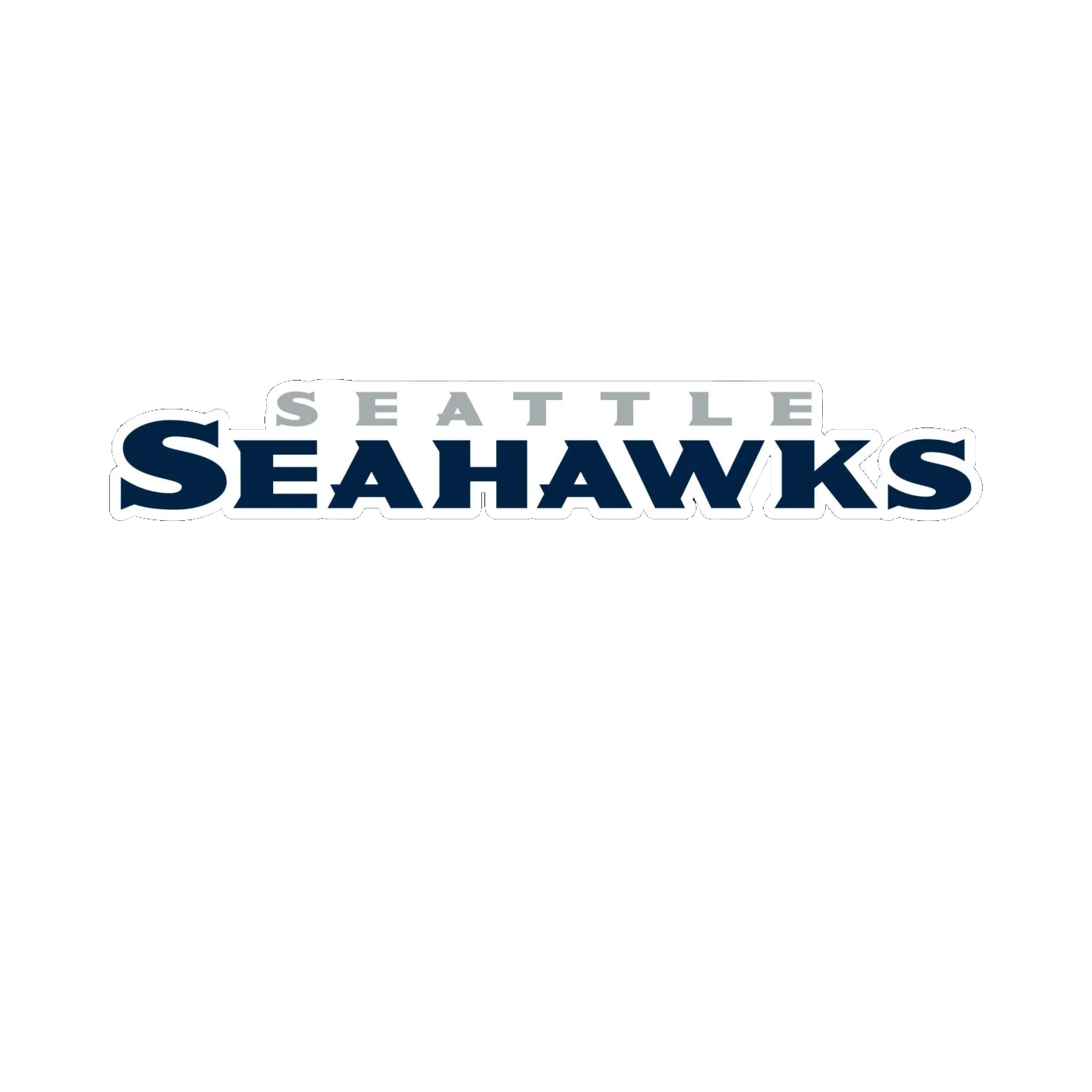 Seattle Seahawks - Image 17 - Full Color Vinyl Sticker - Custom Size