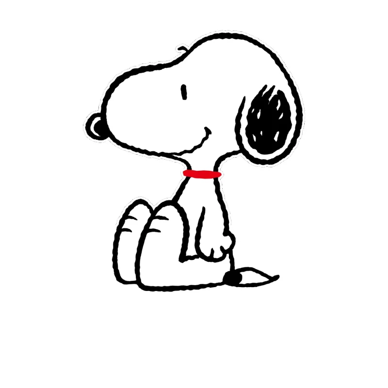 Snoopy Full Color Vinyl Decal