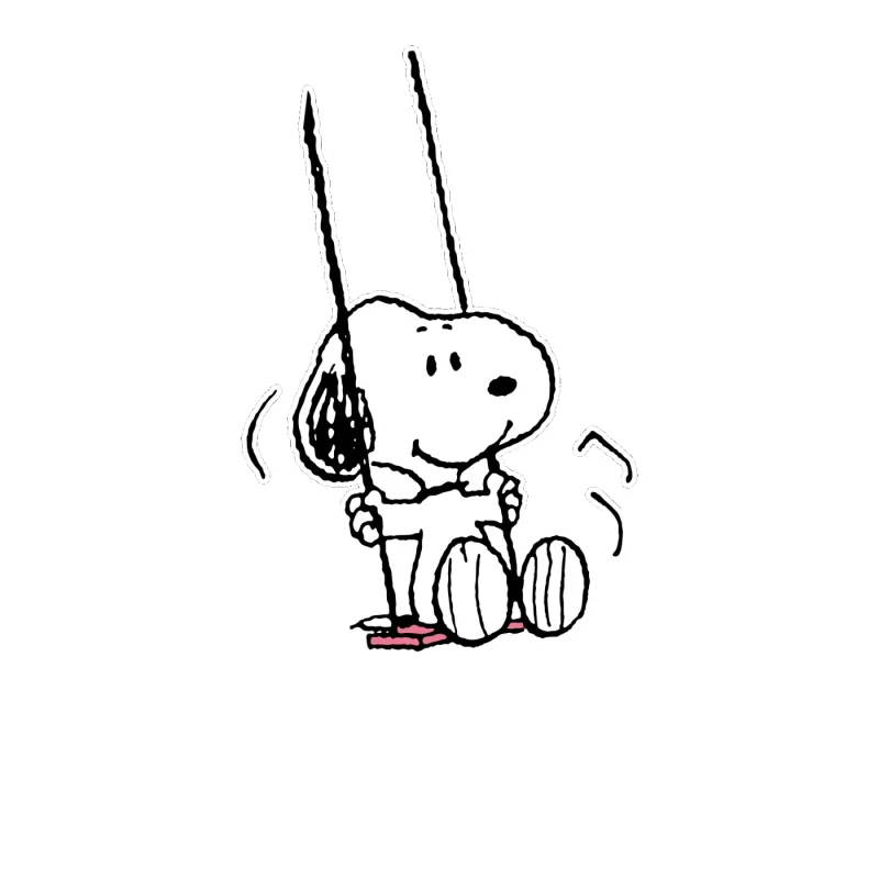 Snoopy Full Color Vinyl Decal