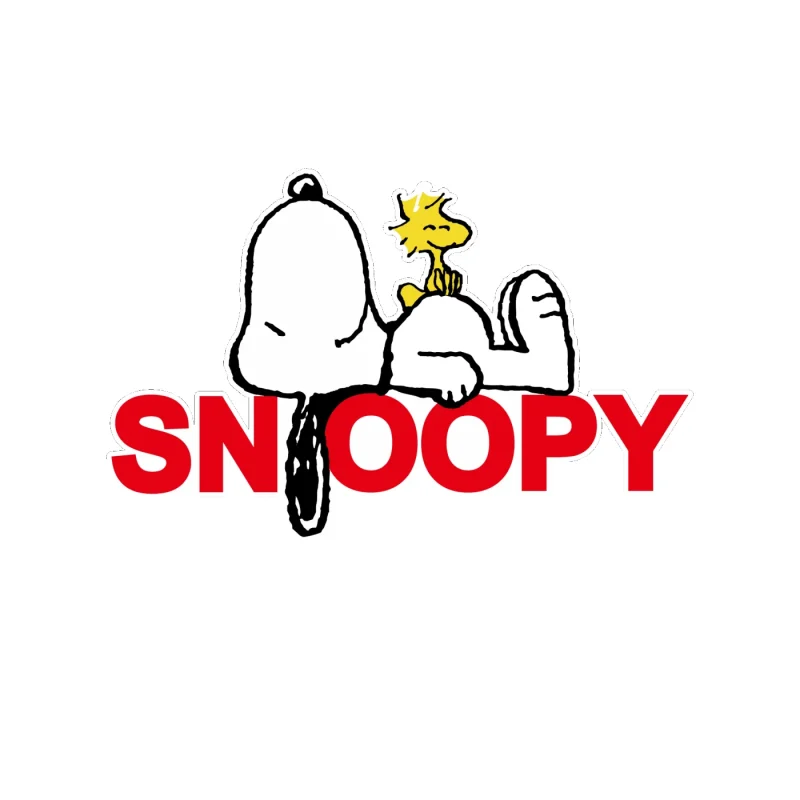 Snoopy Full Color Vinyl Decal