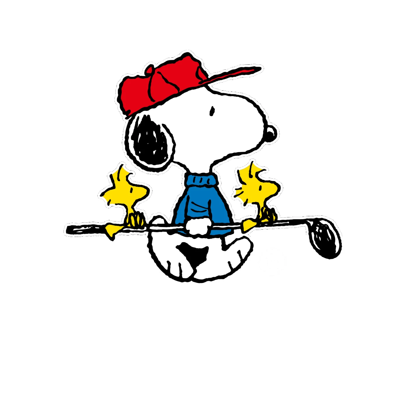 Snoopy Full Color Vinyl Decal