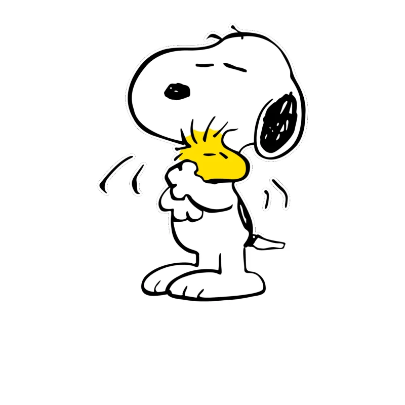 Snoopy Full Color Vinyl Decal