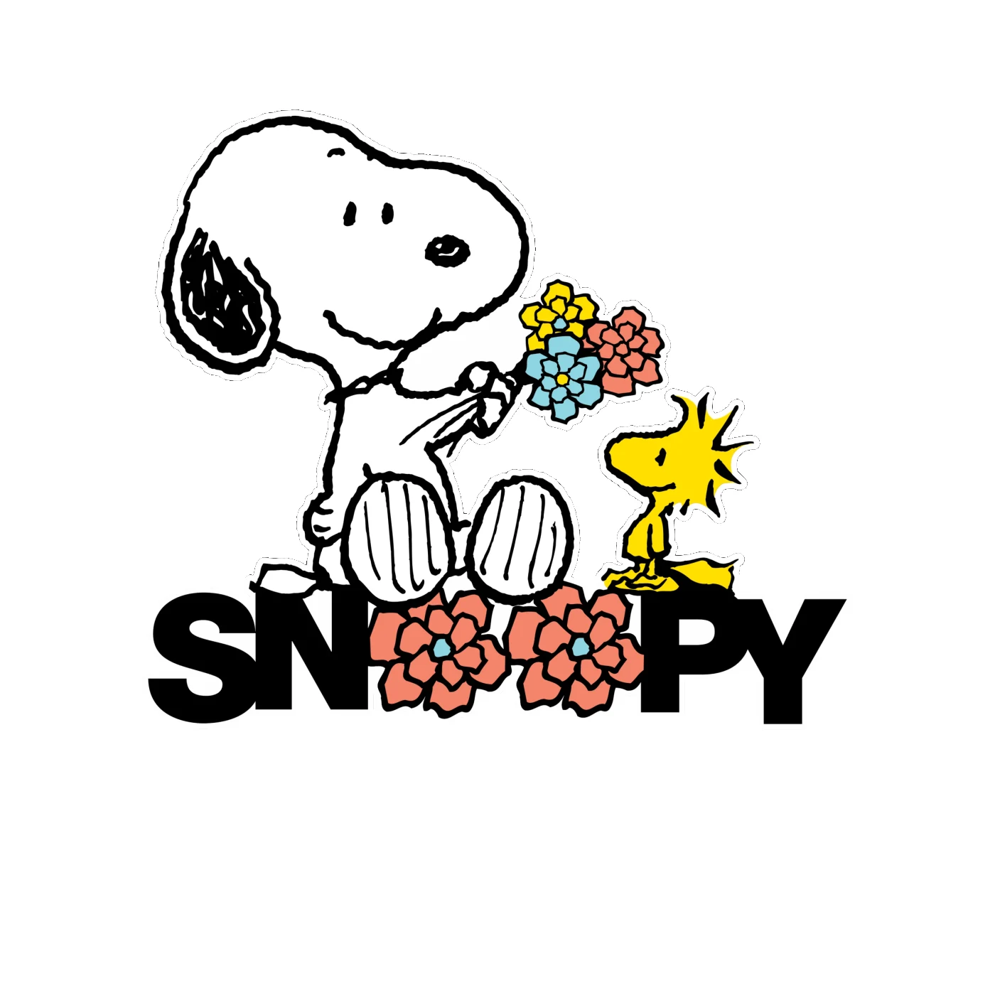 Snoopy Full Color Vinyl Decal