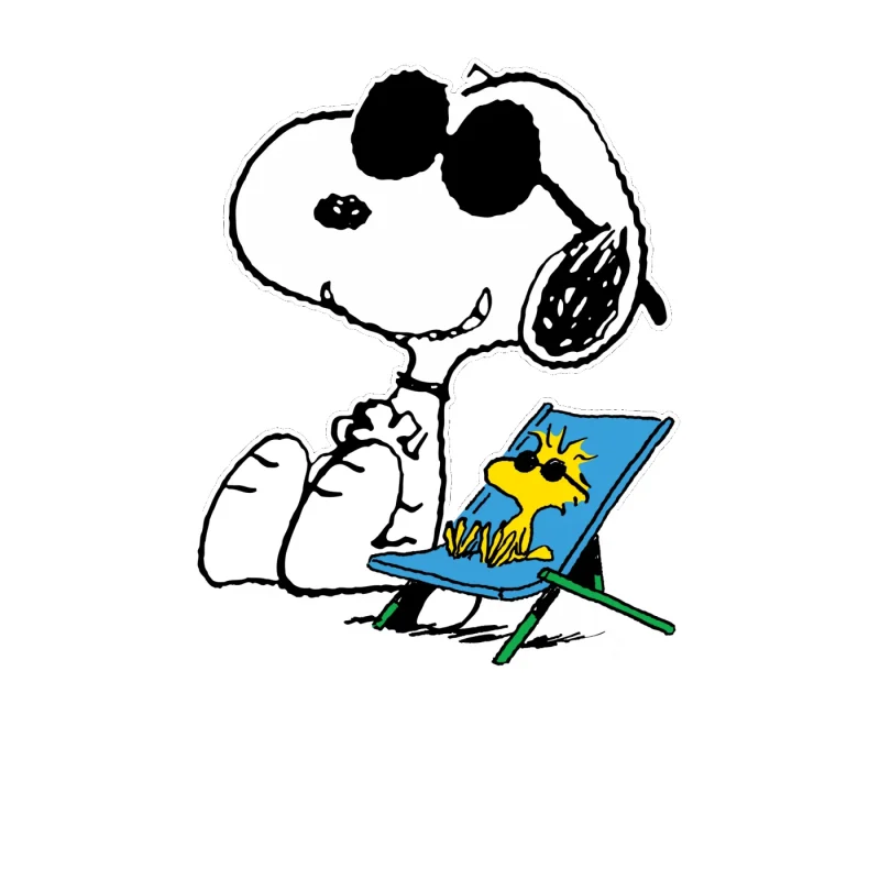 Snoopy Full Color Vinyl Decal