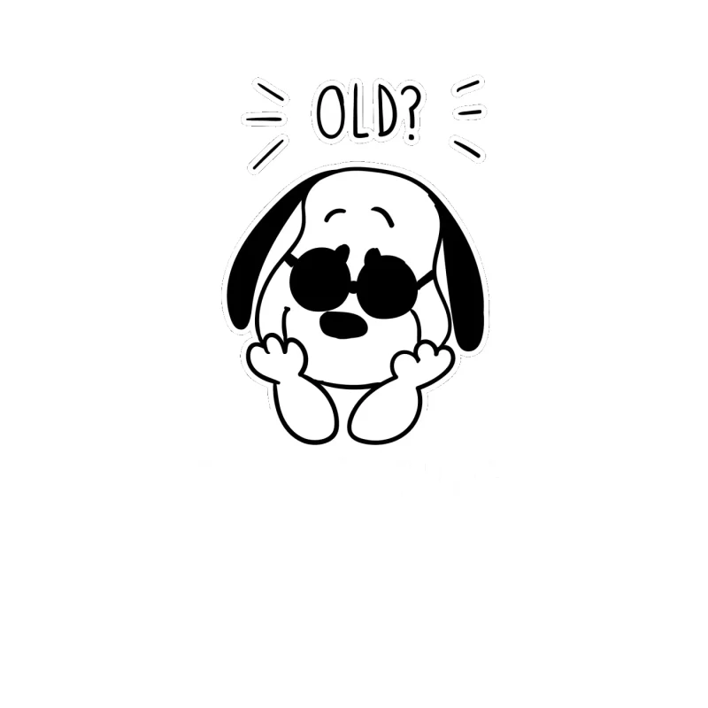 Snoopy Full Color Vinyl Decal