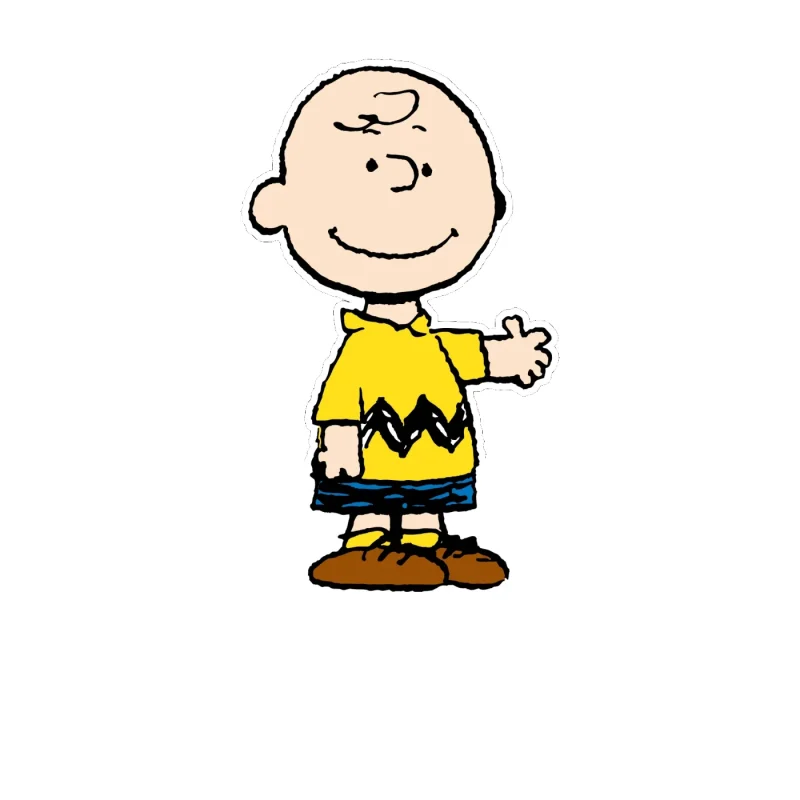 Snoopy - Charlie Brown Full Color Vinyl Decal
