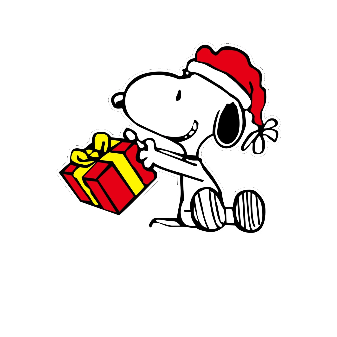 Snoopy - Gift - Full Color Vinyl Decal