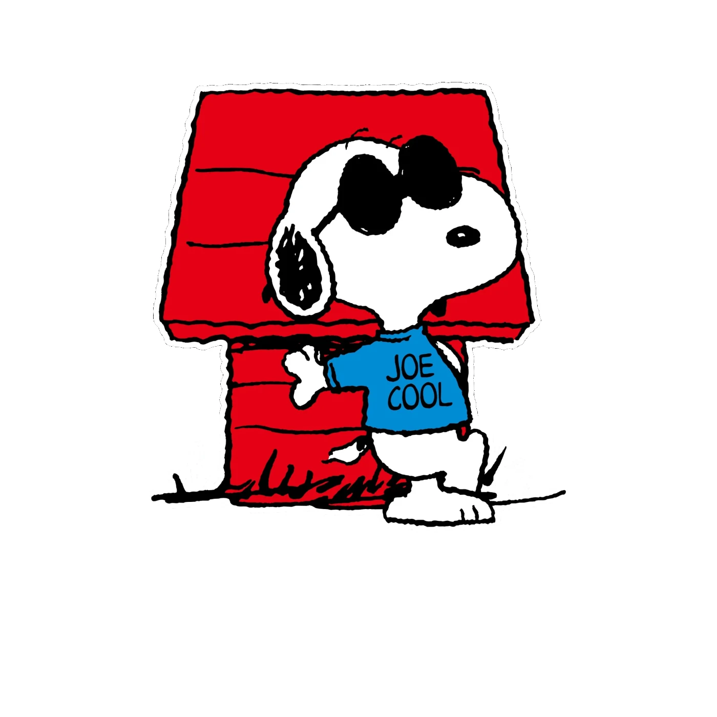 Snoopy - Joe Cool - Full Color Vinyl Decal