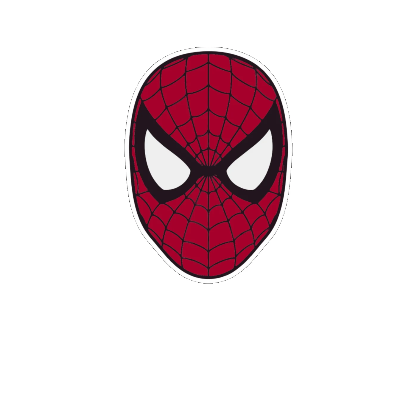 Spiderman Full Color Vinyl Decal - Custom Size