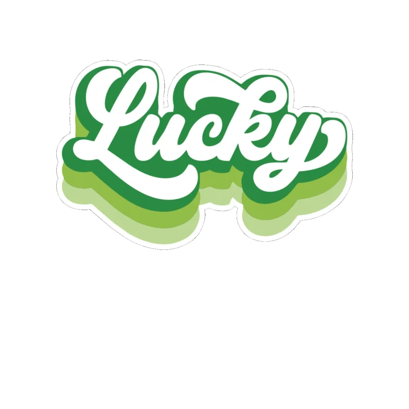 St. Patrick's Day Full Color Vinyl Sticker - Custom Size