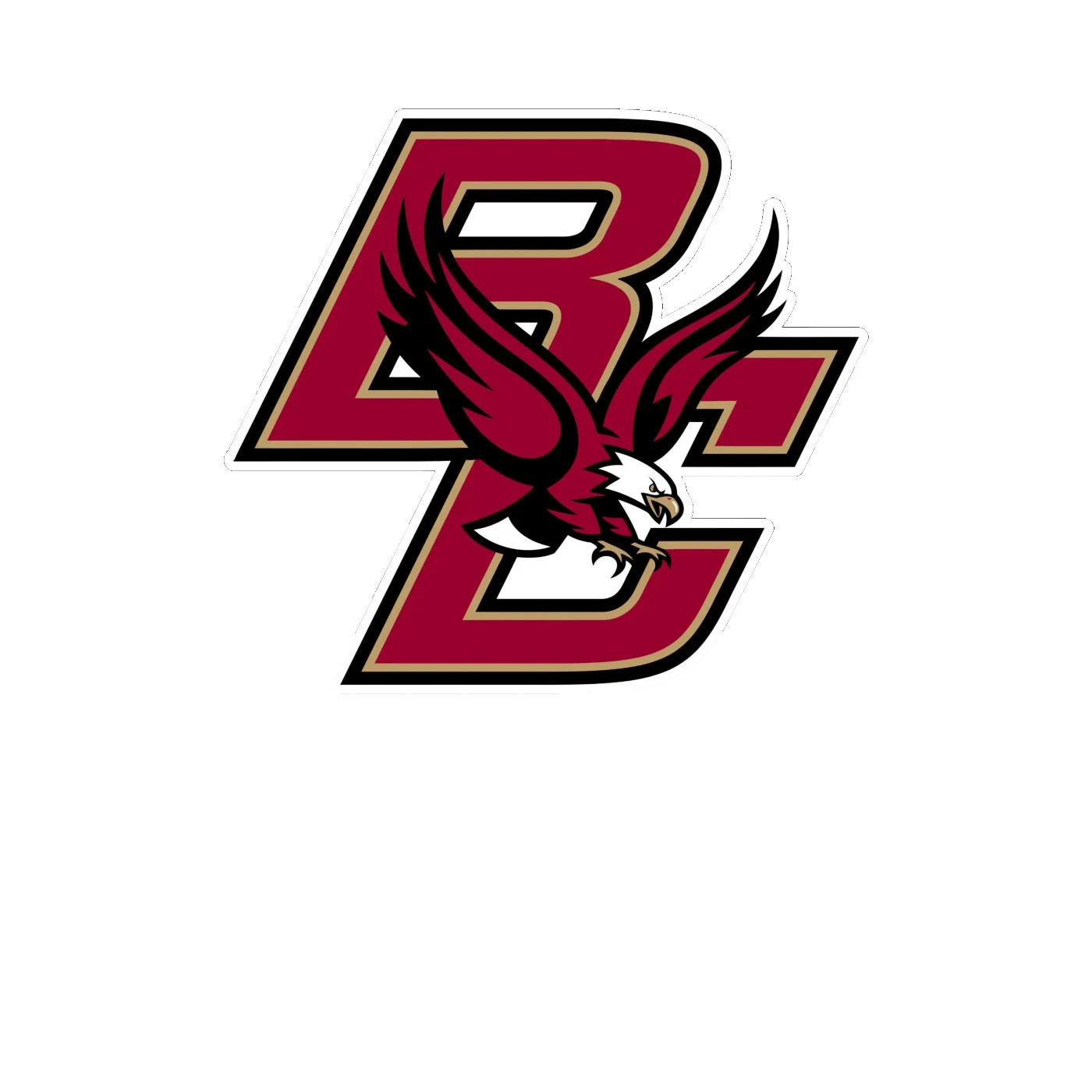 Boston College Eagles - Image 2 - Full Color Vinyl Decal - Custom Size