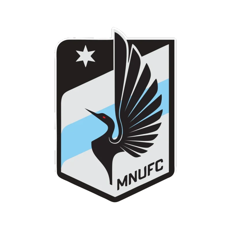 Minnesota United - Logo - Full Color Vinyl Decal