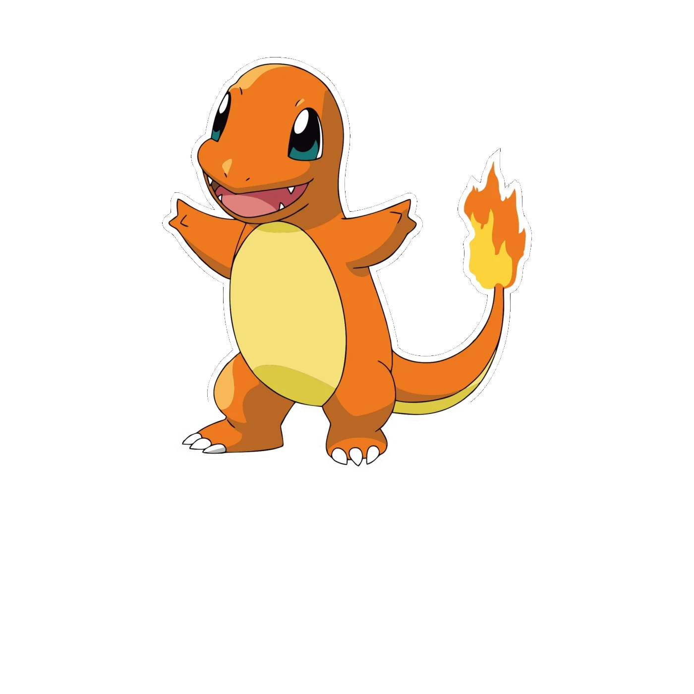 Charmander Full Color Vinyl Decal