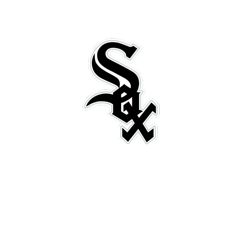 Chicago White Sox - Full Color Vinyl Sticker - Custom Size