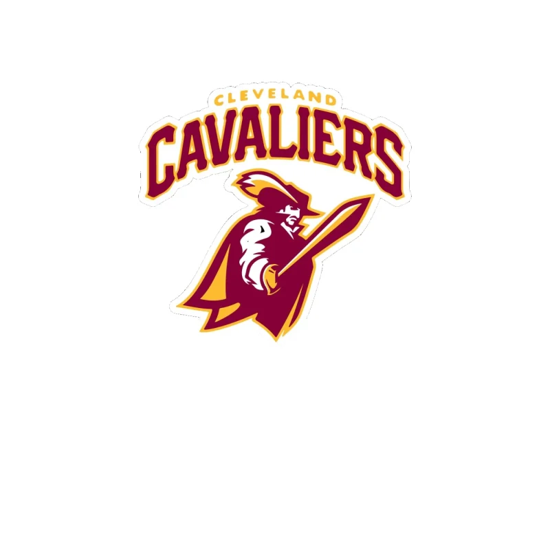 Cleveland Cavaliers - Image 3 - Full Color Vinyl Sticker - Custom Size