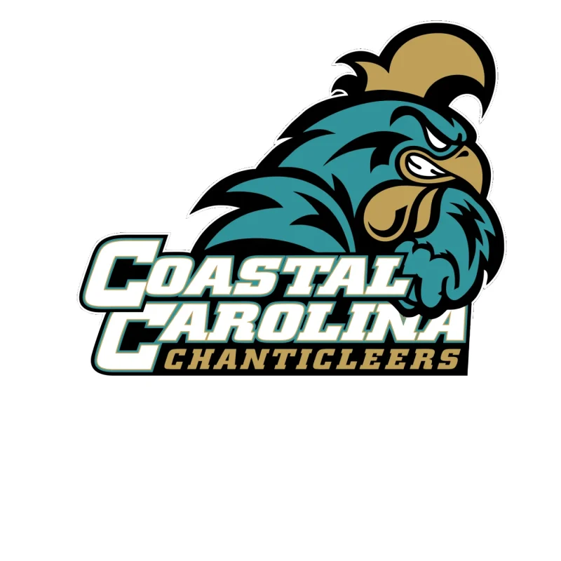 Coastal Carolina Chanticleers Full Color Vinyl Decal - Custom Size
