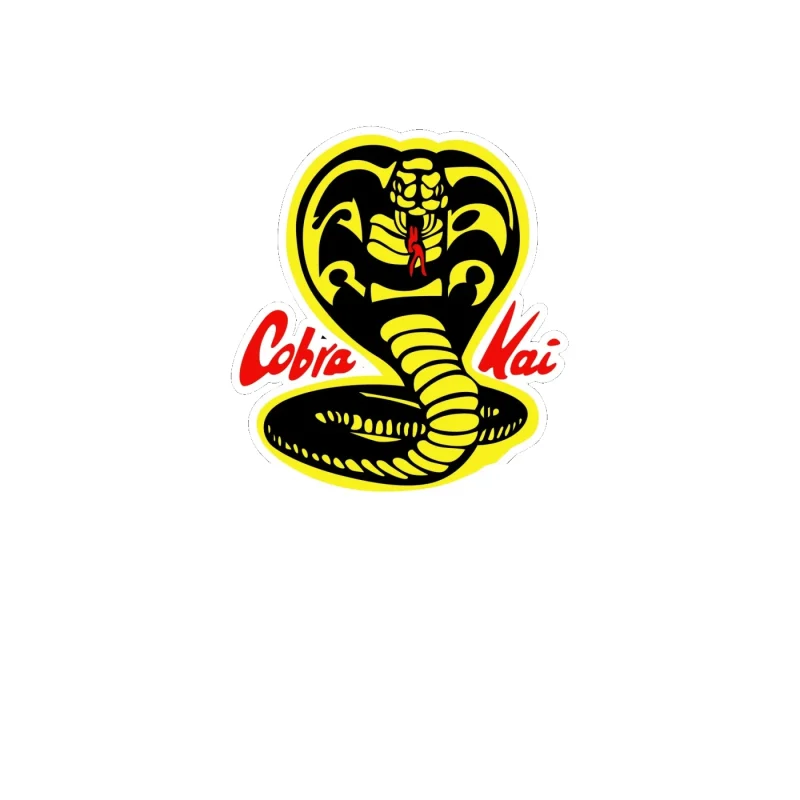Cobra Kai Full Color Vinyl Sticker - Custom Size