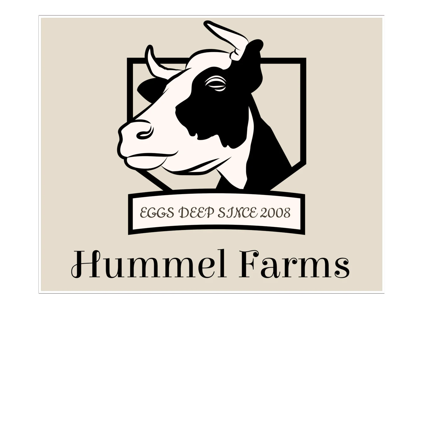 Custom for John - Hummel Farms - Full Color Vinyl Decal