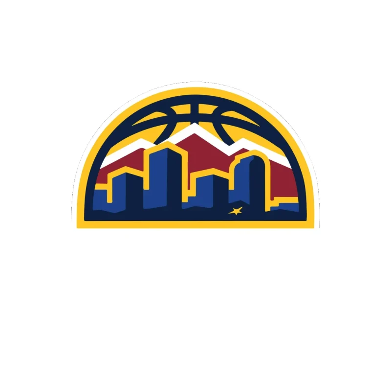 Denver Nuggets - Image 6 - Full Color Vinyl Sticker - Custom Size