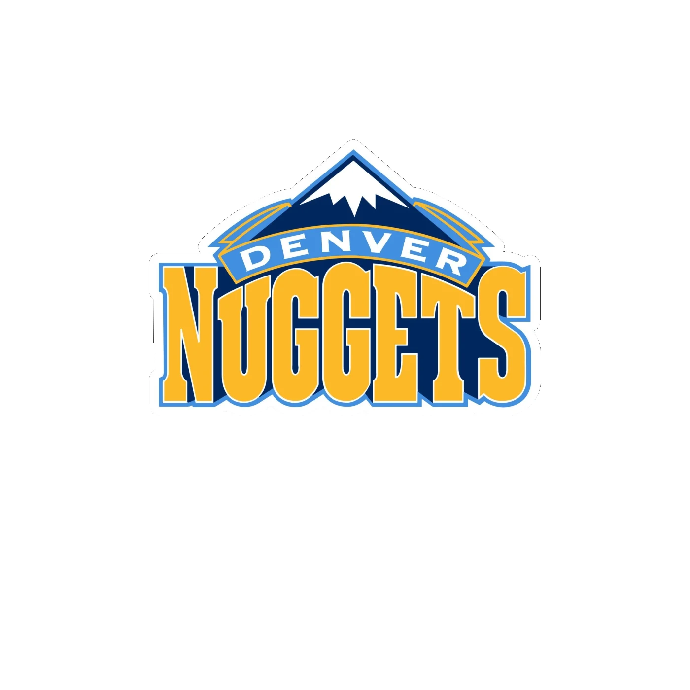 Denver Nuggets - Image 5 - Full Color Vinyl Sticker - Custom Size