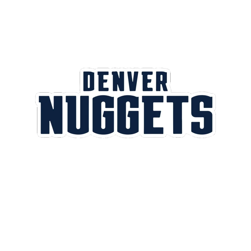 Denver Nuggets - Image 3 - Full Color Vinyl Sticker - Custom Size